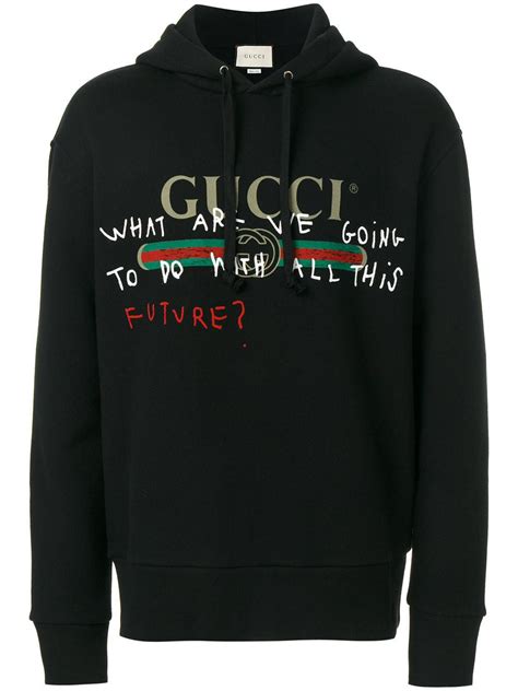 gucci x coco capitan black hoodie|Gucci Collaborates with Coco Capitan for Fall 2017: See the .